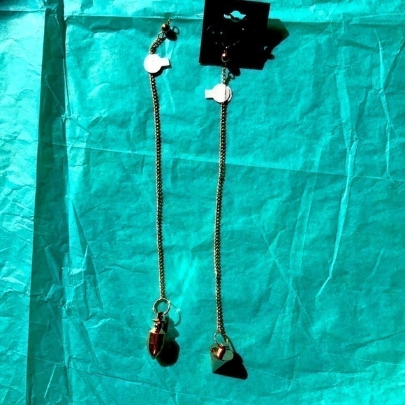 Vertical Triangular Copper Pendulum - Picture 2 of 4